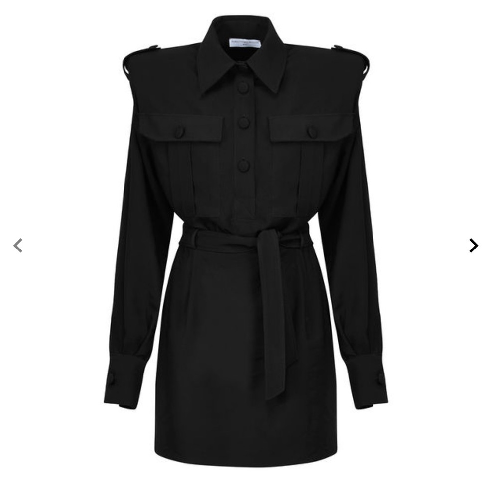 NWT MVP WARDROBE PANTHER DRESS WITH BELT